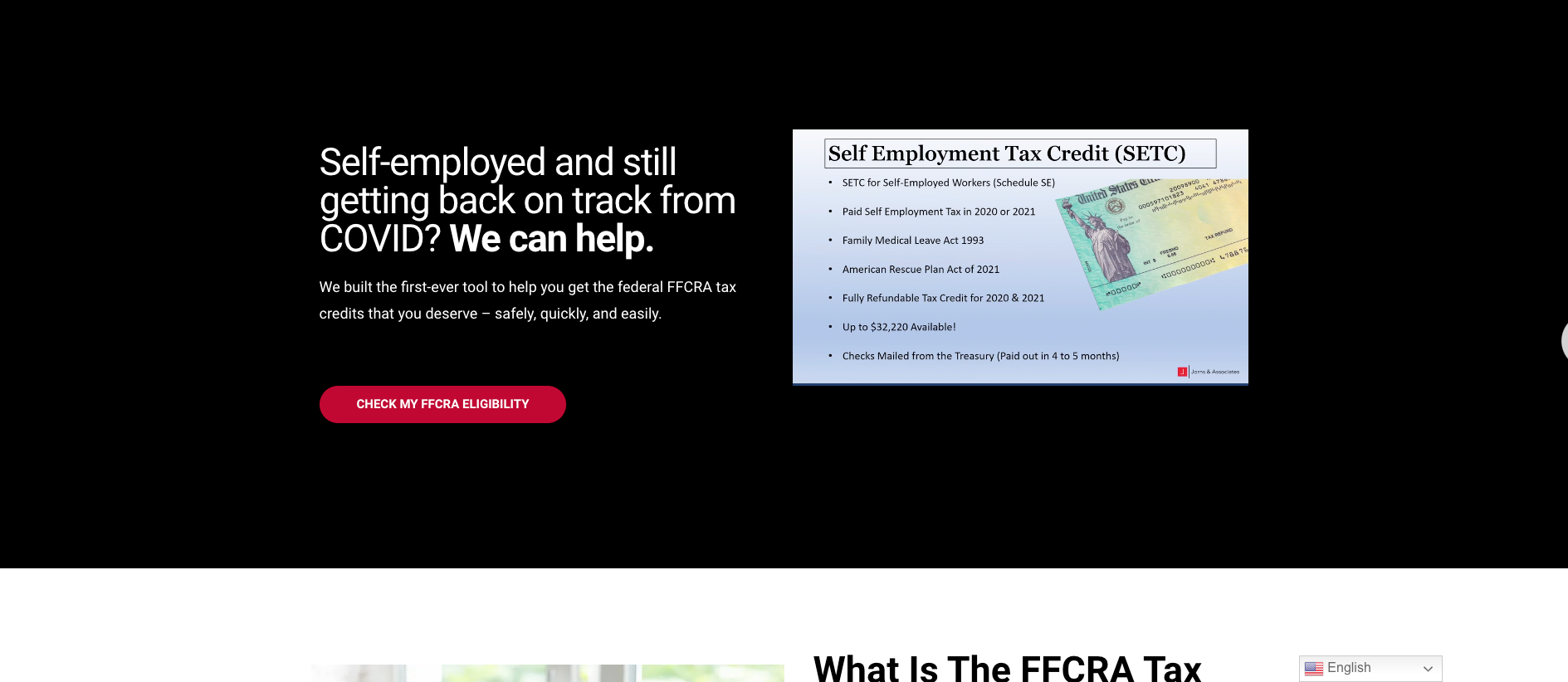 Self Employment Tax Credit Self-Employment Tax Credit